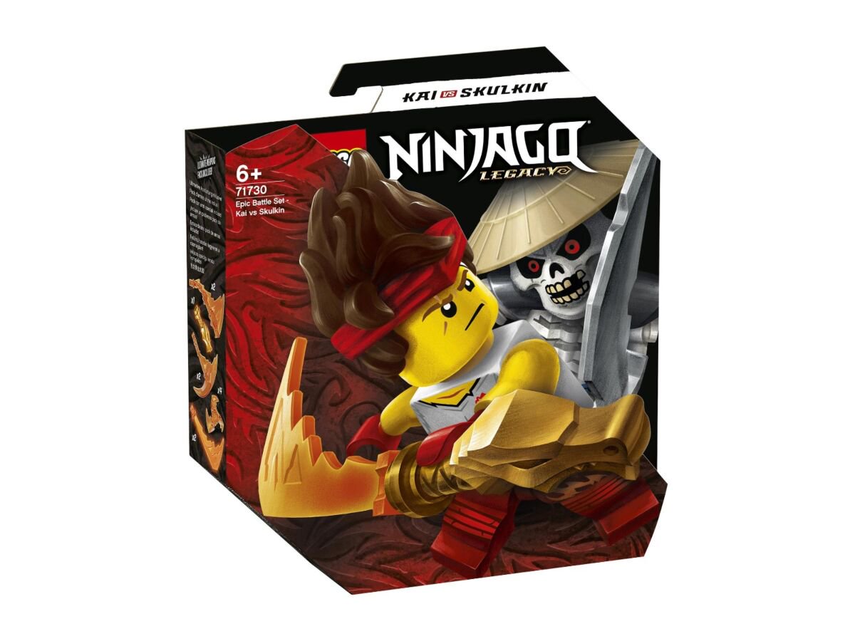 Конструктор Lego Ninjago Легендарные битвы: Кай против Армии скелетов 71730 купить,NaN