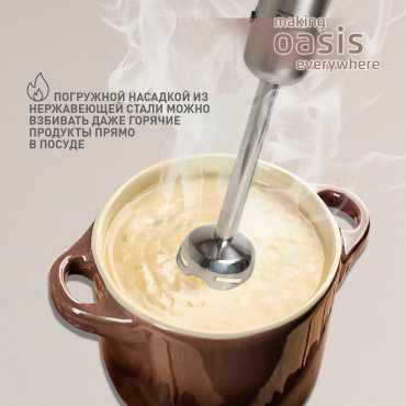 Блендер Oasis BL-150B стальной купить,NaN