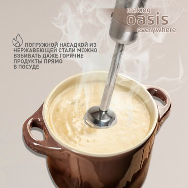 Блендер Oasis BL-135B стальной купить,NaN