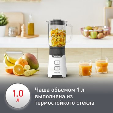 Блендер Стационарный Moulinex Minimix LM16L110 белый купить,51990