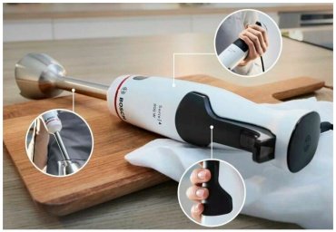 Блендер Bosch MSM4W421 белый, черный - ForteMarket Блендер Bosch MSM4W421 белый, черный купить,0