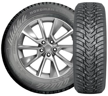 Ikon Tyres (Nokian) IKON NORDMAN 8 SUV 235/55 R18 104 T с шипами купить,NaN