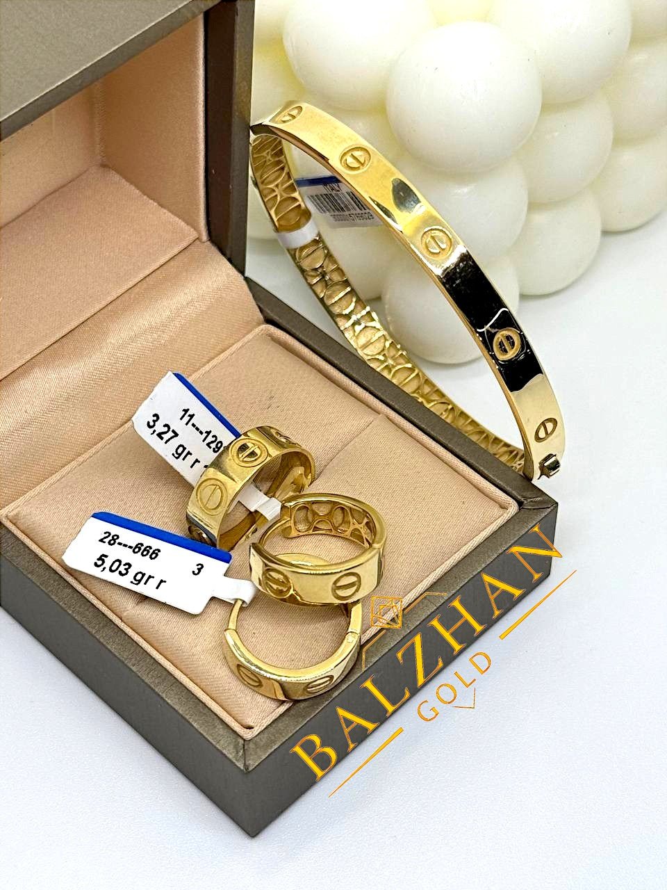 Dani BALZHAN GOLD-5976 вес 16.59 г золото, без вставок купить,NaN
