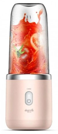 Блендер Deerma NU05 Juice Blender розовый