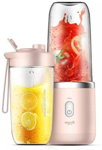 Блендер Deerma NU05 Juice Blender розовый купить,9990