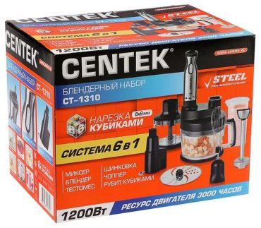 Блендер CENTEK CT-1310 черный купить,53190