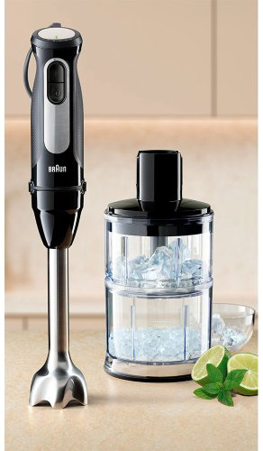 Блендер Braun MultiQuick 5 Pro MQ-55254MBK черный, прозрачный купить,44990