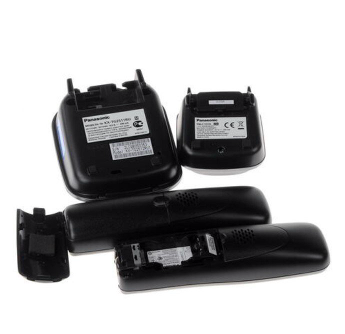 Радиотелефон Panasonic KX-TG2512RU1 серый купить,44090