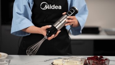 Блендер Midea MJ-BH1001W серый купить,0
