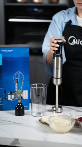 Блендер Midea MJ-BH1001W серый купить,0