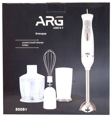 Блендер ARG SG-800W-2208G-1 белый купить,NaN