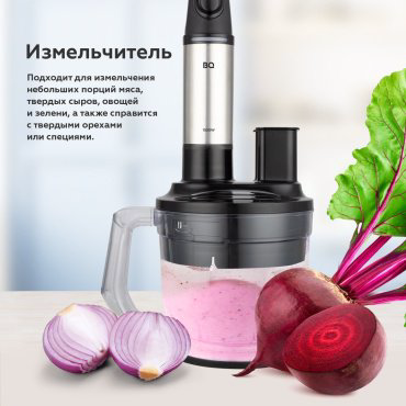 Блендер BQ HB1231SS черный, стальной купить,NaN