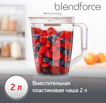 Блендер Moulinex BlendForce 2 LM420110 белый купить,22990