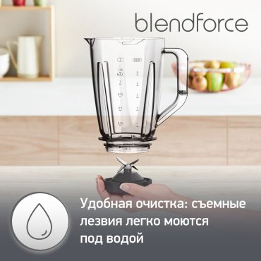 Блендер Moulinex BlendForce 2 LM420110 белый купить,22990