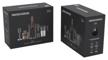 Блендер REDMOND BH404 черный, бронзовый - ForteMarket Блендер REDMOND BH404 черный, бронзовый купить,0