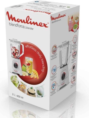 Блендер Moulinex BlendForce 2 LM420110 белый купить,22990