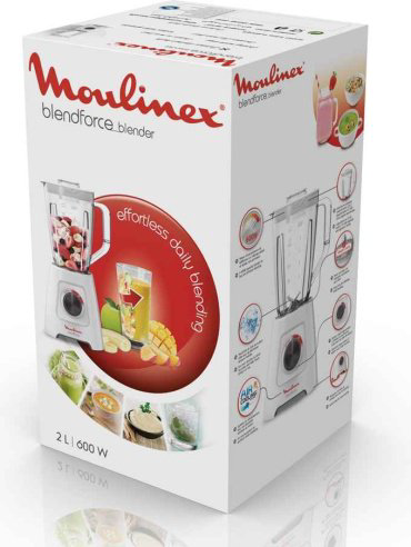 Блендер Moulinex BlendForce 2 LM420110 белый купить,22990