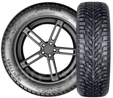 Ikon Tyres (Nokian) Autograph Ice 9 SUV 215/70 R16 100 T с шипами купить,NaN