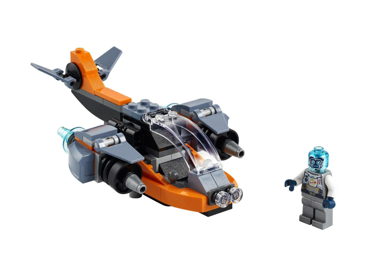 Конструктор Lego Кибердрон Creator 31111 113 деталей купить,NaN