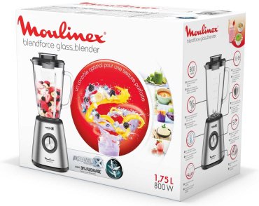 Блендер Moulinex LM439D10 серебристый купить,47990