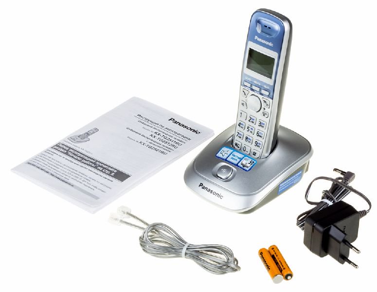 Радиотелефон Panasonic KX-TG2511RUS серый - ForteMarket Радиотелефон Panasonic KX-TG2511RUS серый купить,0