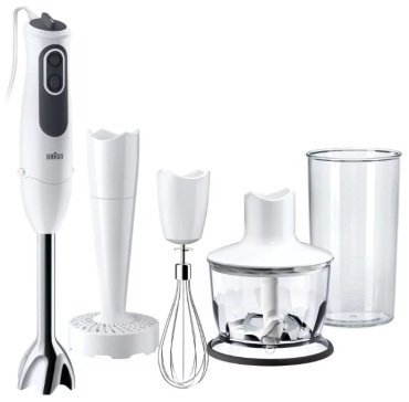 Блендер Braun Multiquick 3 MQ3137 Sauce+ белый