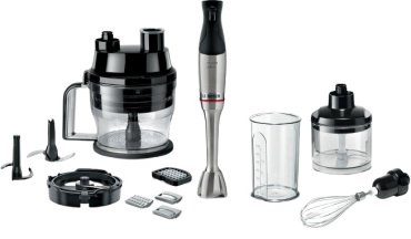 Блендер Bosch MSM6M8X1 черный, серебристый