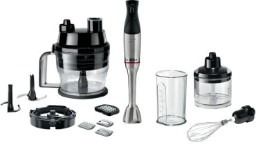 Блендер Bosch MSM6M8X1 черный, серебристый