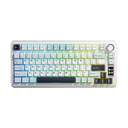 Клавиатура Aula S75 Pro White-Blue