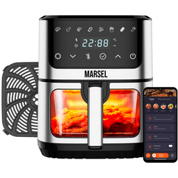 Аэрогриль Marsel AF-7L WI-FI черный