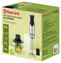 Блендер SAKURA SA-6264SBK Premium белый