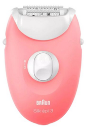 Эпилятор Braun SE3-176 FLMG розовый