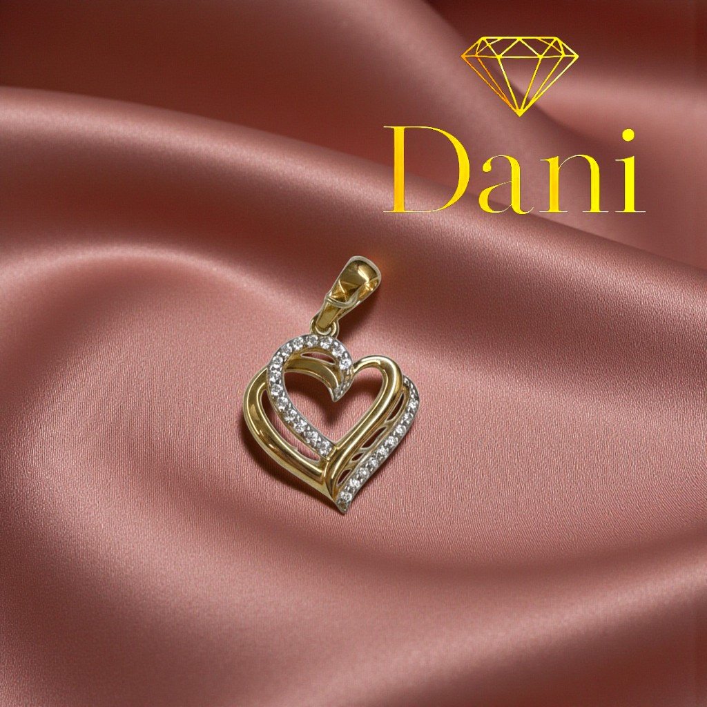 Подвеска Dani DANI-KL-139 вес 1.35 г золото, фианит купить,NaN
