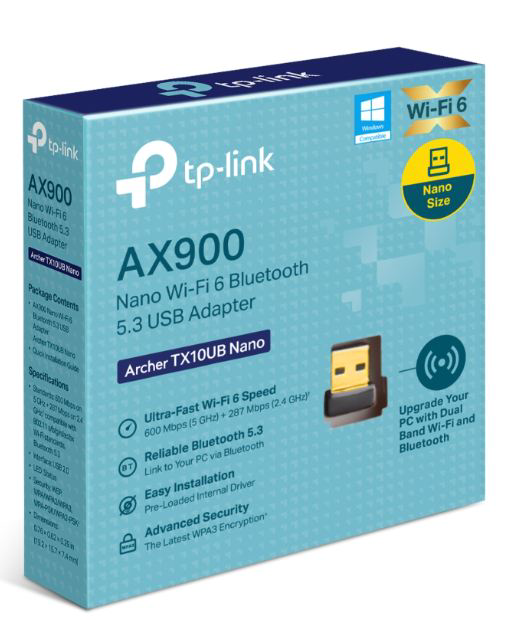 Wi-Fi адаптер TP-LINK Archer TX10UB Nano