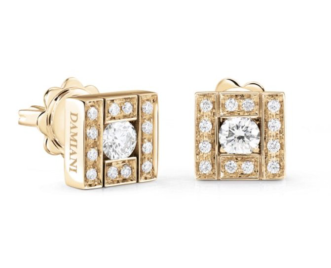 Серьги Damiani 14120 д 4,0гр 0,30ct. купить,NaN
