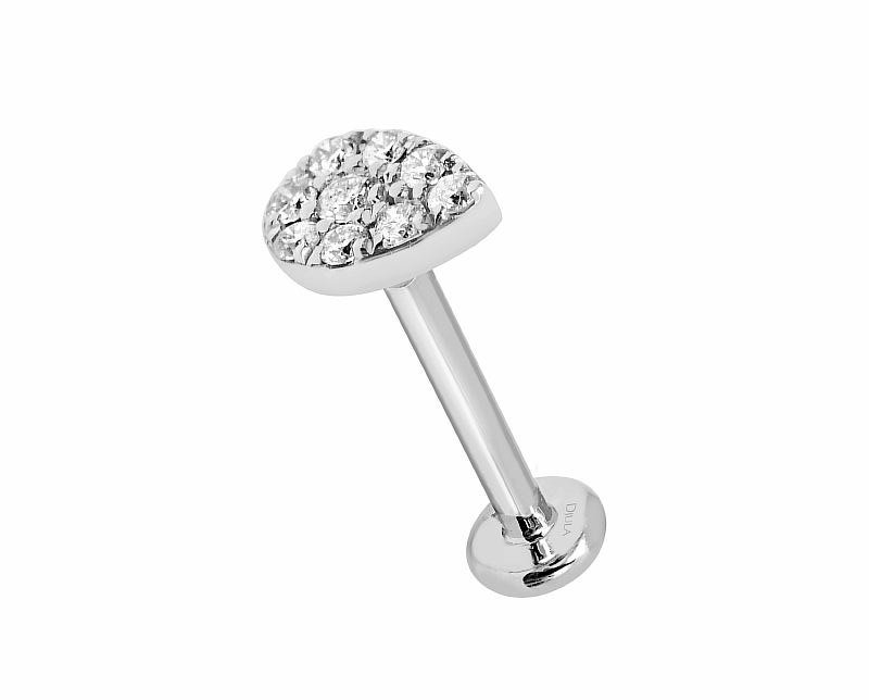 Моносерьга Djula 734 0,43гр 0,07ct. купить,NaN