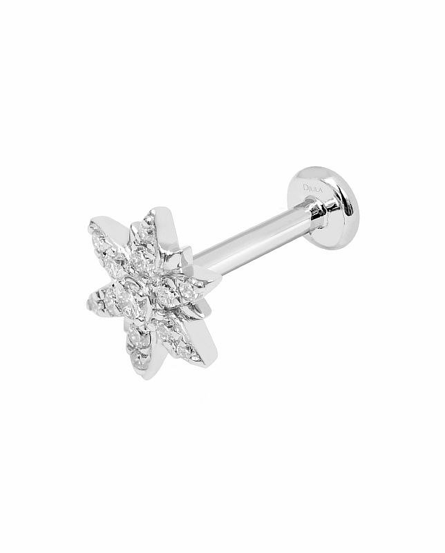 Моносерьга Djula 738 0,50гр 0,06ct. купить,NaN