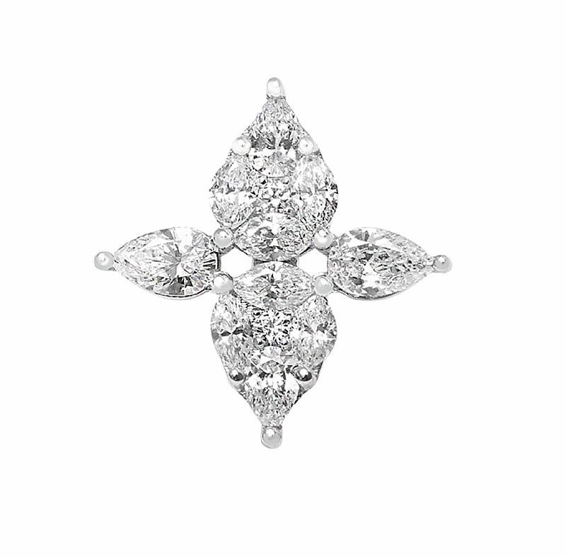 Моносерьга Djula 743 0,78гр 0,31ct. купить,NaN