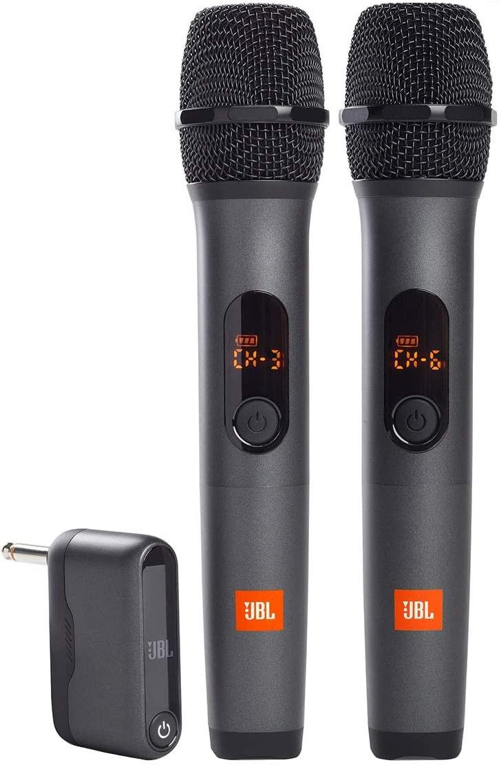 Микрофон JBL Wireless Microphone черный купить,NaN
