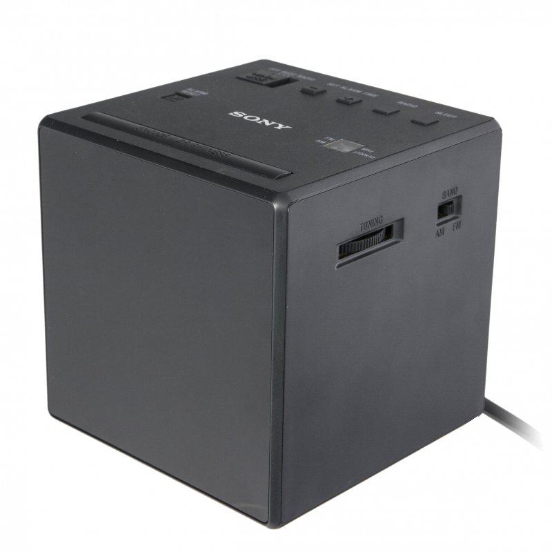 Радиобудильник Sony ICF-C1 черный купить,NaN