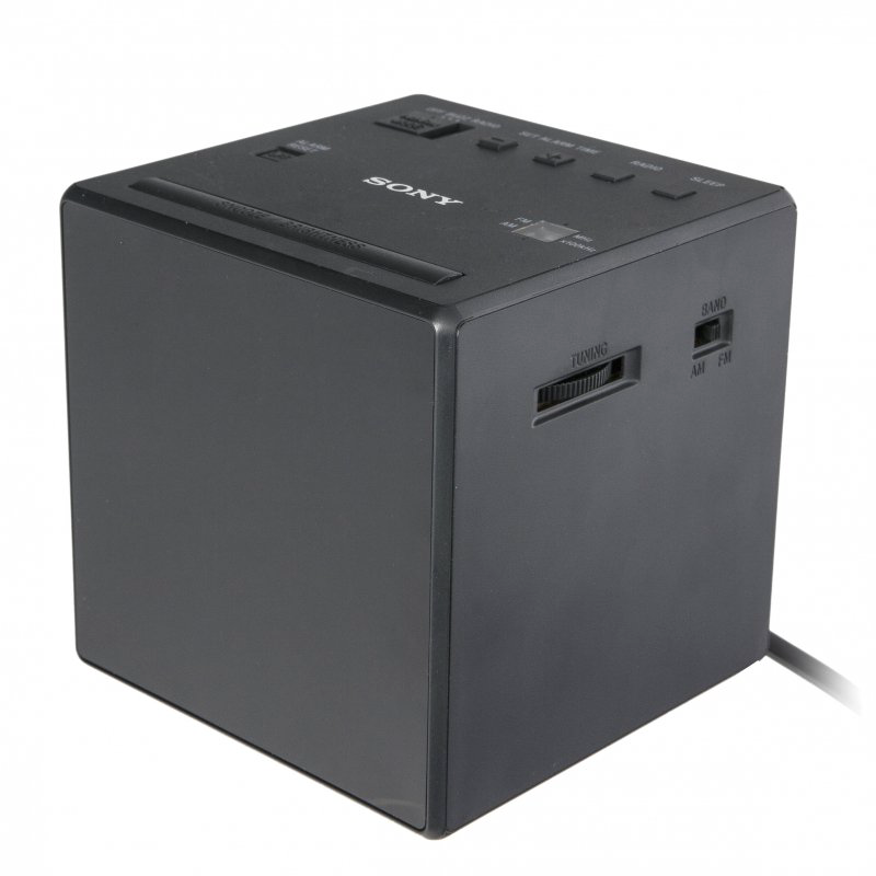 Радиобудильник Sony ICF-C1 черный купить,NaN