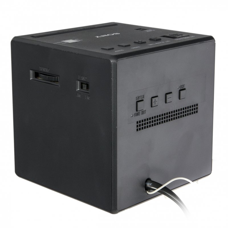Радиобудильник Sony ICF-C1 черный купить,NaN