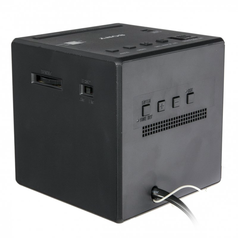 Радиобудильник Sony ICF-C1 черный купить,NaN