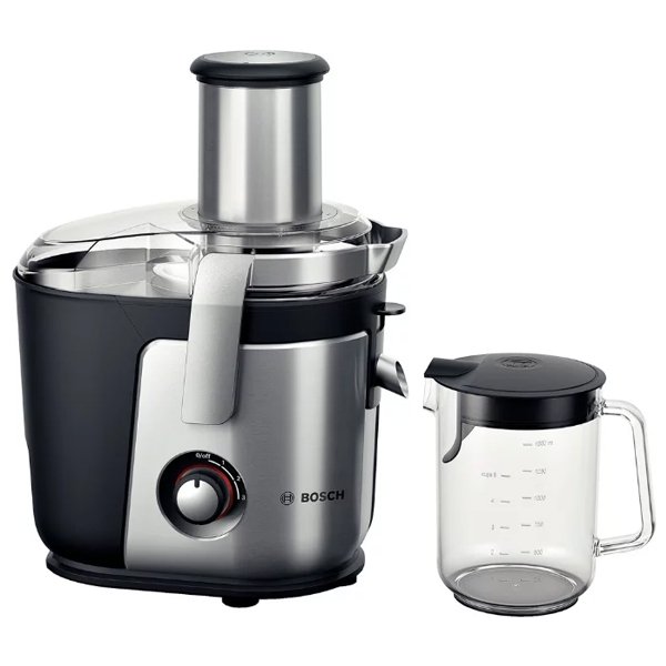 Соковыжималка Bosch MES4010 серебристо-черная