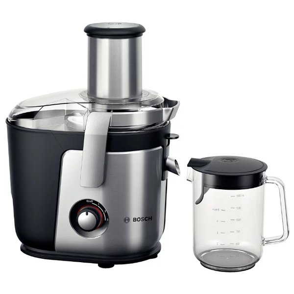 Соковыжималка Bosch MES4010 серебристо-черная