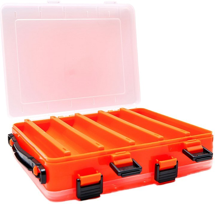 Коробка LureMax LM5328 оранжевая 280x180x130 мм