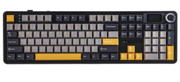 Клавиатура Aula F108 Pro серо-желтый