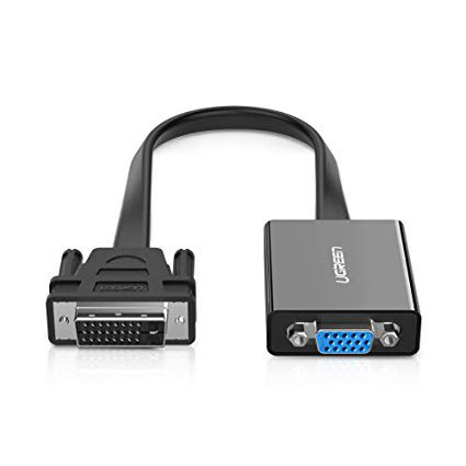 Конвертер UGREEN DVI-D(m) VGA(f) 40259 черный купить,NaN