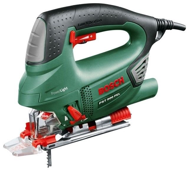 Электрический лобзик Bosch PST 900 PEL зеленый