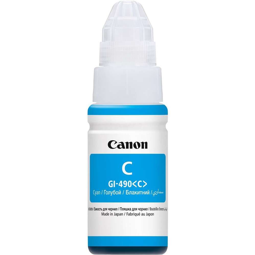 Чернила Canon GI-490-C голубые